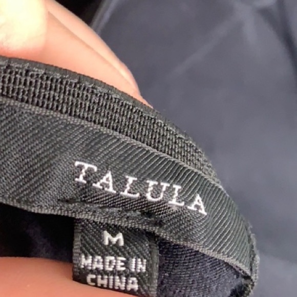 Aritzia Talula Palmetto Black Skater Dress - Picture 6 of 6